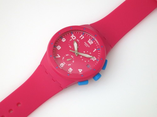 PINK FRAME - SWATCH CHRONO Plastic - SUSR401 - NEU und ungetragen - Picture 3 of 3