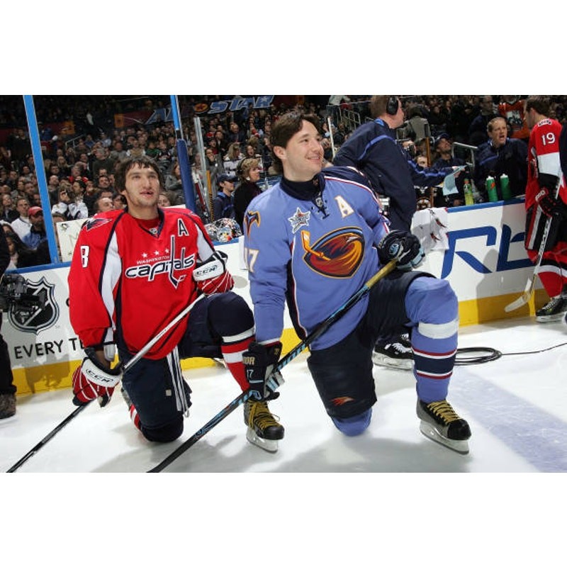 Atlanta Thrashers 2000s Reebok Premier jersey L powder blue NHL hockey  vintage