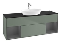 Villeroy & Boch Finion Waschbeckenunterschrank FüR Becken Mittig Regal Links...