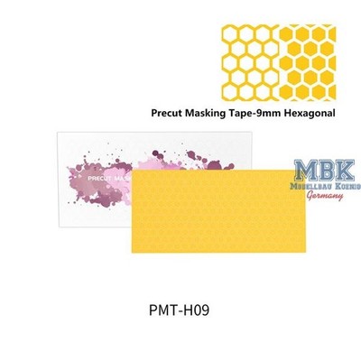 DSPIAE DSP-PMT-H09 DSPIAE Precut Masking Tape - 9mm Hexagonal