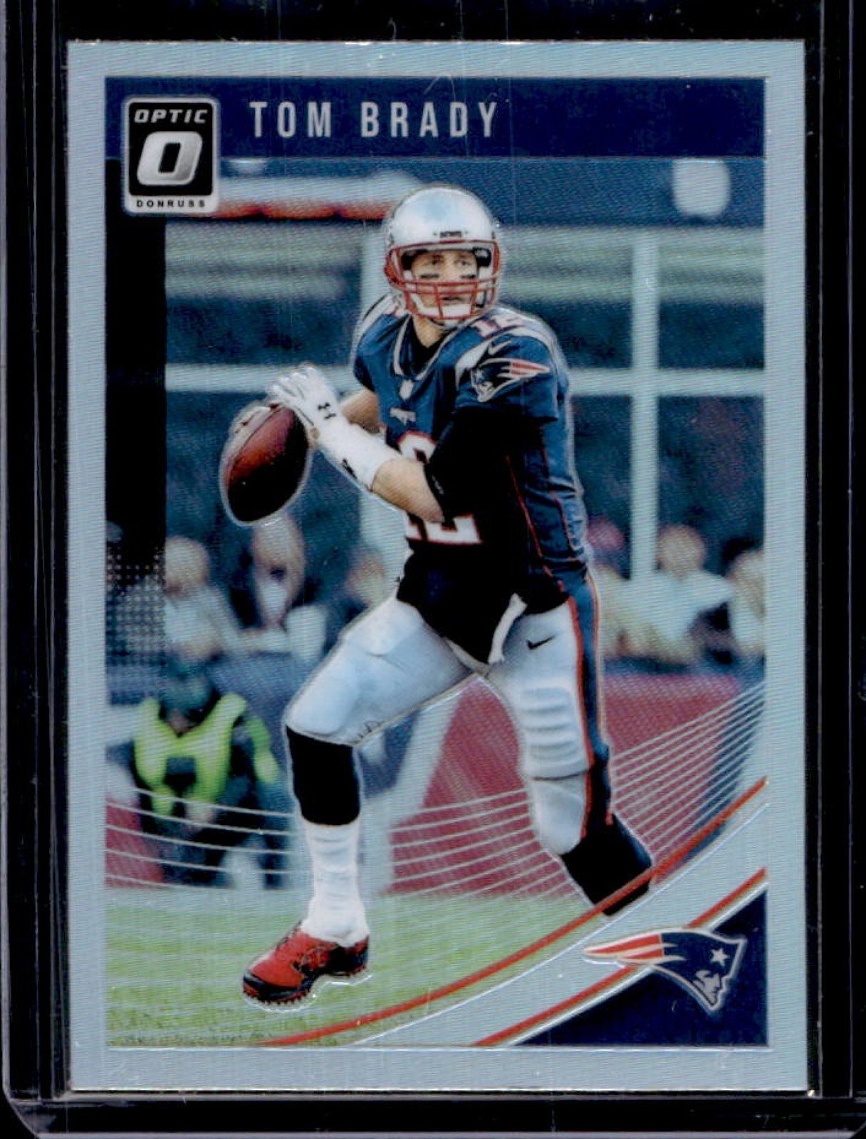 2018 Donruss Optic Tom Brady Holo Prizm #65 Patriots
