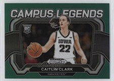 2024-25 Panini Prizm Draft Picks Campus Legends Green Caitlin Clark #5 1k7d