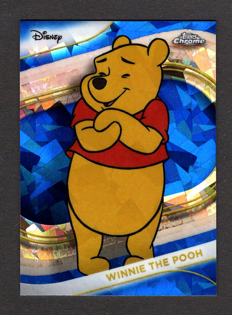Winnie The Pooh 2025 Topps Chrome Disney #141 Blue Refractor /150
