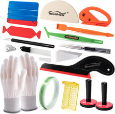 Vinyl Wrap Tool Kit Window Tint Tools Car Wrap Kit Includes Magnet Holders, Knif