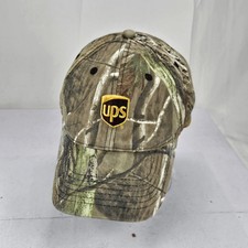UPS Camo Embroidered Logo Adjustable Baseball Cap