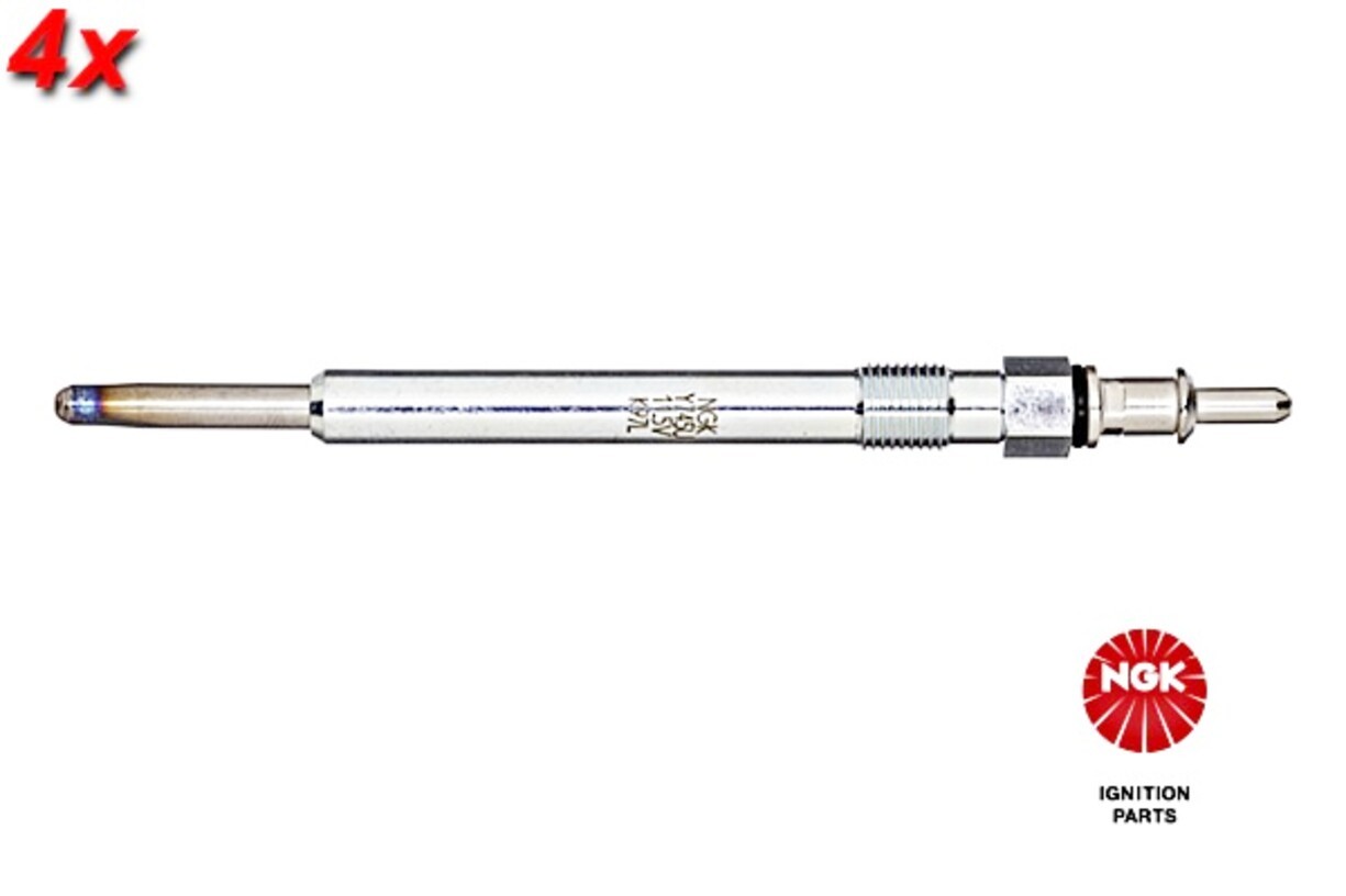 NGK 4x Glow Plug For CHRYSLER JEEP MERCEDES SSANGYONG Rodius 97-18 0011592801