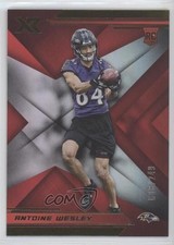2019 Panini XR Rookies Red 18/249 Antoine Wesley #166 y0i