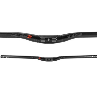 Ergotec Lenker Low Riser Bar Ø 31.8 mm 780 mm Rise 15 mm 12° schwarz