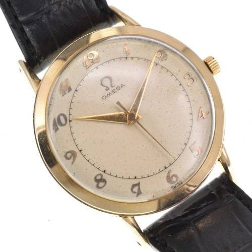 OMEGA vintage Cal.371 K14YG Silver Dial Hand Winding Men's Watch Y#146222 - Bild 7 von 9