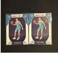 Panini 2020-21 NBA Hoops LaMelo Ball Rookie Card Lot (2) Charlotte Hornets