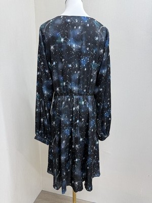 long sleeve galaxy dress Dream Sparkly Wedding Dress with Long Sleeves A-line Plus Size 2024 Boom Blush