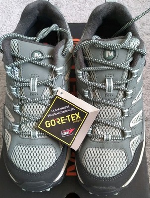 Merrell Moab2 Gortex Damen-Wanderschuhe. Größe 7. Grau