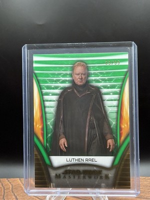 2024 Topps Star Wars Masterwork LUTHERN RAEL Green /99 Card