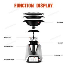 Kitchen Robot Cooking Machine Blender Food Processor 1500W Kitchen Mixer Cooking 7