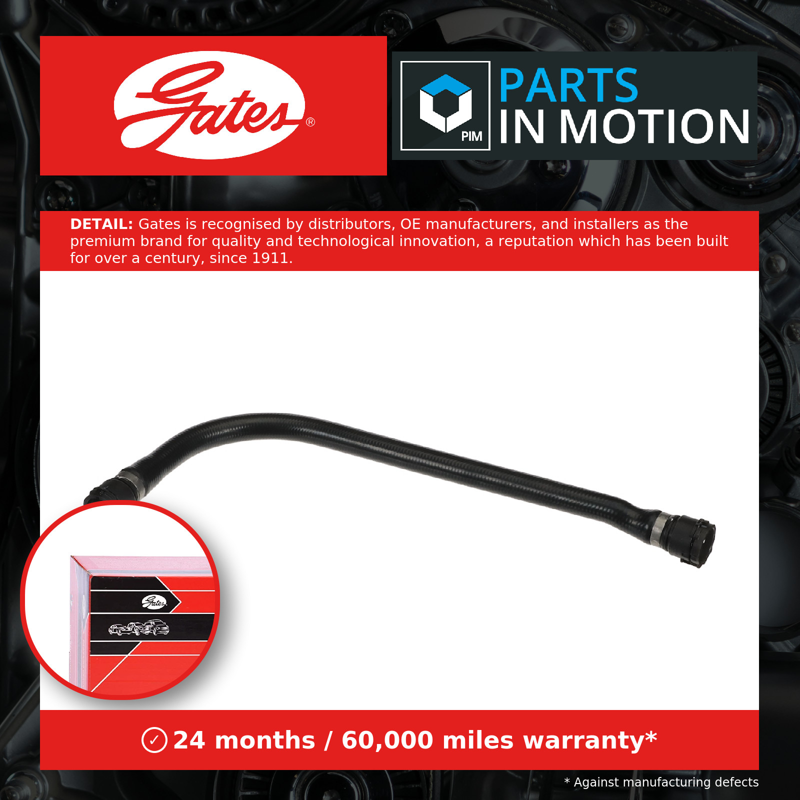 Gates 02-1754 Radiator Hose - Image 12