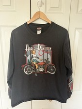Vintage Harley Davidson Long Sleeve T Shirt P...