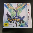 Pokemon X Nintendo 3DS - Complete with Manual & Inserts - Aus PAL Version CIB