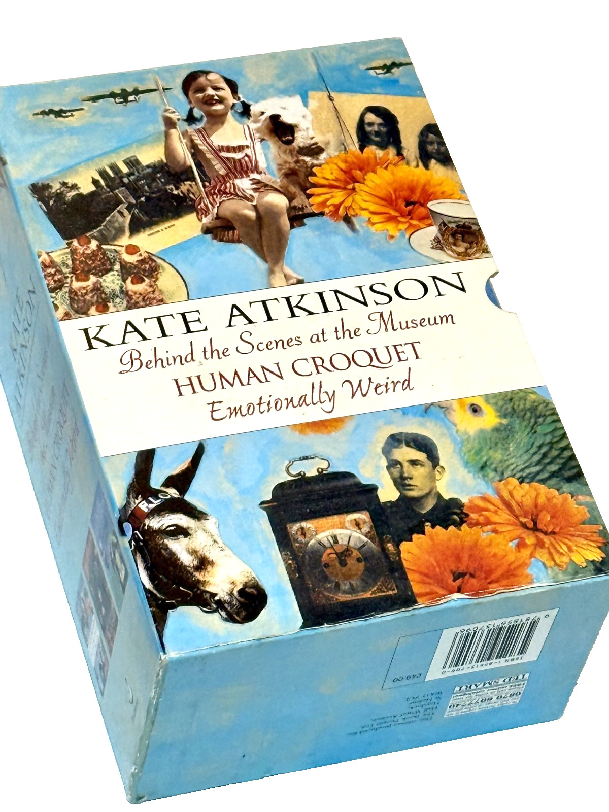Kate Atkinson 3 x Hardback Book Boxed Set Human Croquet, Emotionally Weird VGC