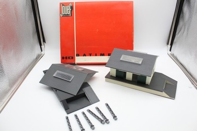 JOUEF - HO - 7205 - BAHNHOF & GÜTERBAHNSTEIG ZERLEGBAR - BOX - ALT -