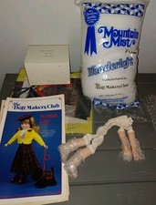 Vintage The Doll Makers Club 18” Stuffed Scottish Lass Doll Craft Kit