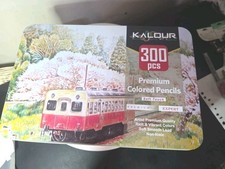Imagen de KALOUR Professional Colored Pencils Set 298 Colors Artists Soft Core Tin Box