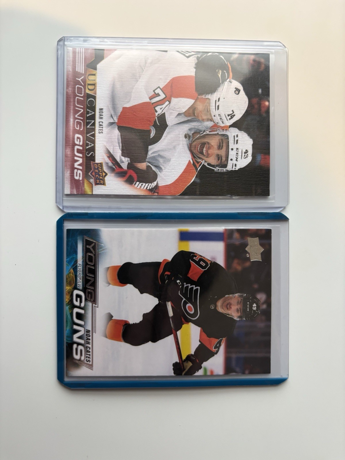 2022-23 Upper Deck Series 1 - Ud Canvas Young Guns Noah Cates #C95 (RC)