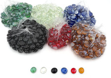 Aqurium Glass Gravel - Multiple Colors - 11 lbs