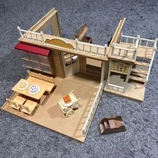 Sylvanian Families Forest Bakery Playset Vintage Toy Collectible Authentic