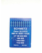 10 Aghi Schmetz Macchina Taglia Cuci Industriale NM:90 SIZE:14 036 UY128GAS SES