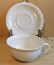 Eschenbach 2tlg. Teetasse & Untertasse  weiß