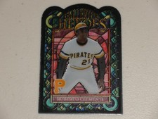 2013 Topps Gallery of Heroes Stained Glass #RC Roberto Clemente