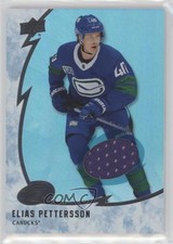 2019-20 Upper Deck Ice Jersey Elias Pettersson #14 0c3