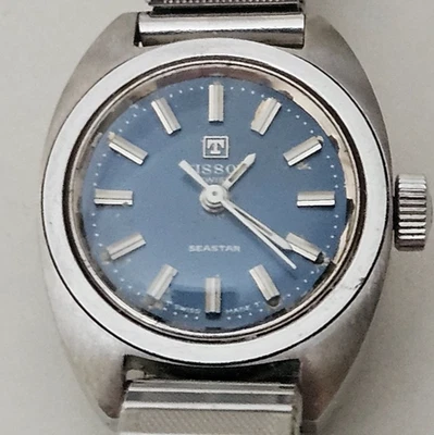 Vintage Damenuhr "TISSOT" Seastar Cal.ETA2660 Handaufzug 17J Swiss Made 1970 - Bild 1 von 4
