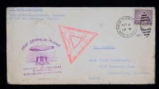 lss USA 1933 Graf Zeppelin Cover Sieger 241A Scott 570 Century Progress