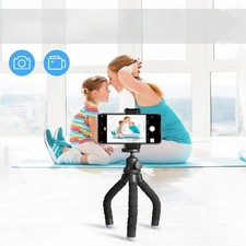 Tripod pro Flexible Mini Phone Tripod, Portable and Adjustable Camera Stand