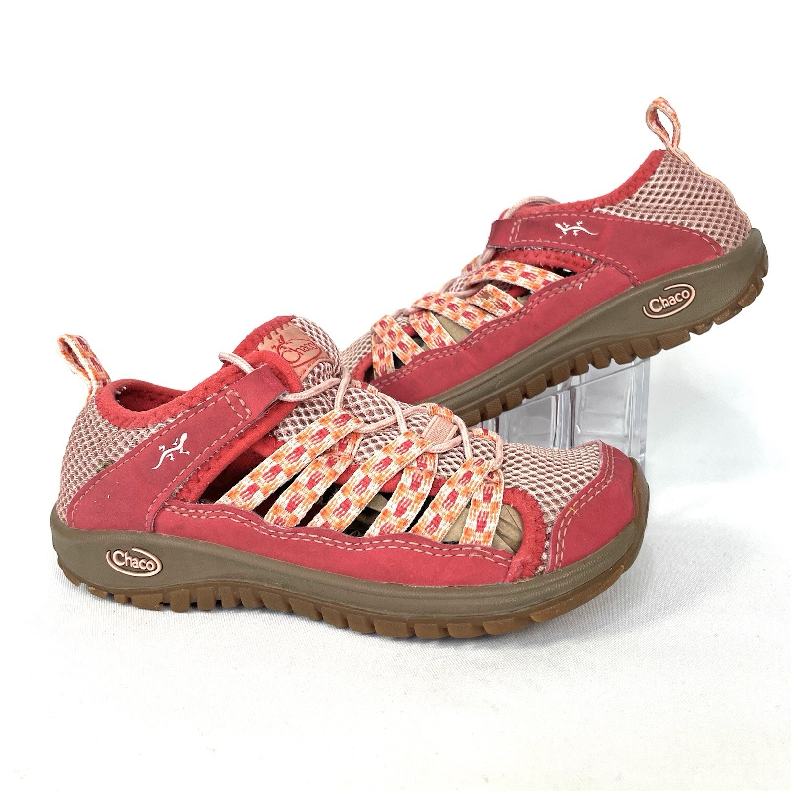 Chaco Outcross Peach Salmon Kids Size 12 Hiking Water Shoes