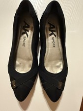 anne klein sport black flats