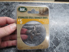 LEM #5 Meat grinder plate disc knife — photo 1