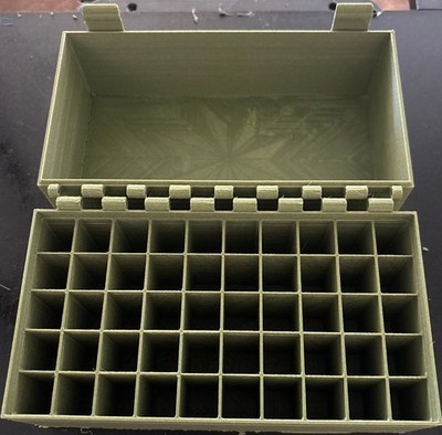 Green 50rd 45-70 govt ammo box