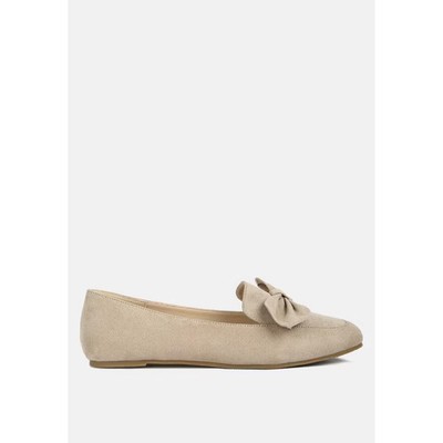 London Rag Womens Remee Front Bow Loafers 7.5