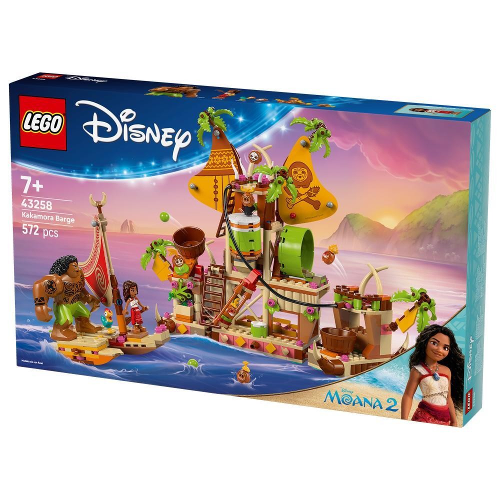 LEGO Disney Moana 2 Kakamora Barge 43258 NEW 2025