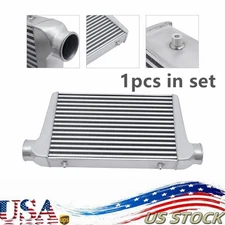 Universal 25"x12"x3" FMIC Aluminum Turbo Intercooler 3inch Inlet & Outlet NEW