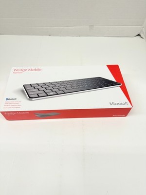 Microsoft Wedge Portable Keyboard Bluetooth Model 1521 w/ Box
