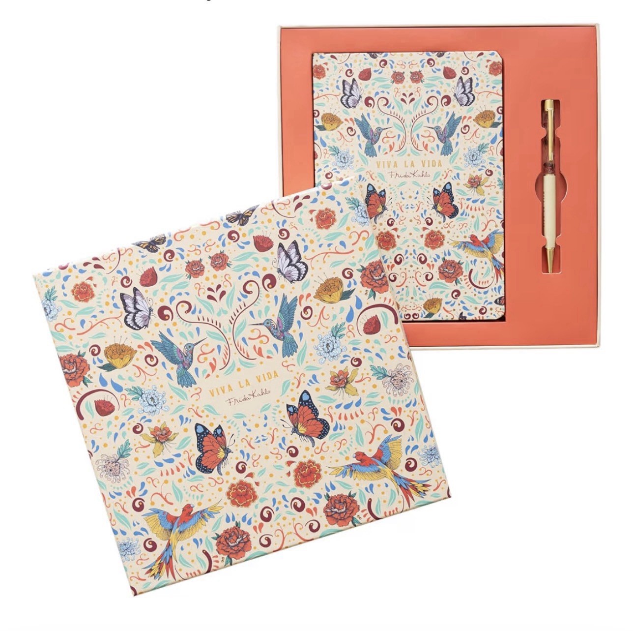 Frida Kahlo Gifts - A5 Notebook With Pen & Gift Box - Bullet Journal Dotted