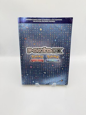Pokemon Omega Ruby Alpha Sapphire Official National Pokedex Guide NO POSTER
