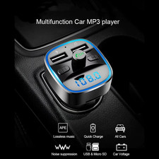A23 FM Transmitter Car Bluetooth-Compatible 5.0 Audio Receiver MP3 Player Dual U