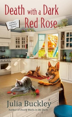 Death with a Dark Red Rose by Julia Buckley (English) Paperback Book