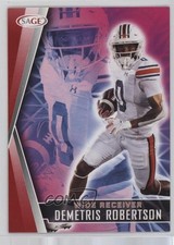 2022 SAGE Low Series Red Demetris Robertson #14 1fn9