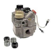 ROBERTSHAW 700-434 Gas Valve,24V AC,Single,NPT 6KXD0