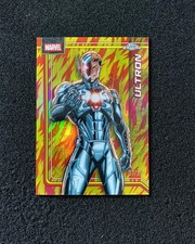 2026 Topps Chrome Marvel Comics Ultron Human Torch Refractor 07/39 #185 EB14